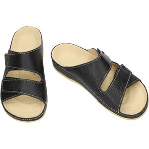 Vital -Heren - zwart - pantoffels & slippers - maat 44