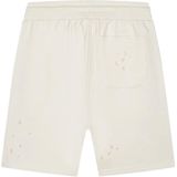 Malelions - Broek Off White Painter Shorts Off White Mm3-ss24-35