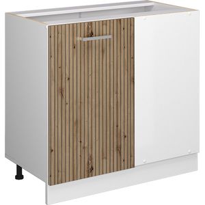 Vicco R-Line Keuken Hoekkast – 86 cm , WB Eik Artisanaal eiken , WB Eik