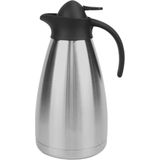 Michelino Thermoskan Bella - 1 Liter - Zilver