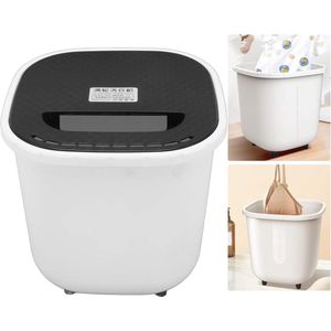 Draagbare Wasmachine, 6L Mini Draagbare USB Wasmachine voor Babykleding, Ondergoed, Sokken, Automatische Uitschakeling Kleine Wasmachine voor Appartementen, Camping, School, RV