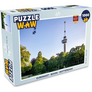 Puzzel Euromast - Boom - Rotterdam - Legpuzzel - Puzzel 1000 stukjes volwassenen