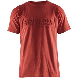 Blaklader T-shirt 3D 3531-1042 - Gebrand rood - M