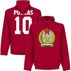 Hongarije 1953 Puskas 10 Hoodie - Rood - M