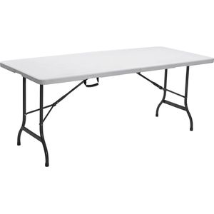 Inklapbare Buffettafel 180 cm - Campingtafel, Tuintafel & Partyt tafel - Draagbaar en Praktisch
