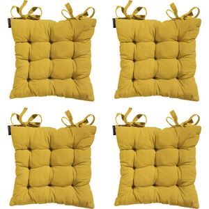 Madison - Zitkussen Panama Yellow - 46x46cm - 4 Stuks