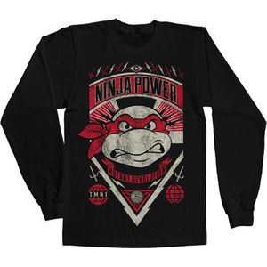 Teenage Mutant Ninja Turtles Longsleeve shirt -S- Ninja Power Zwart