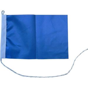 Blauwe vlag 70x100cm