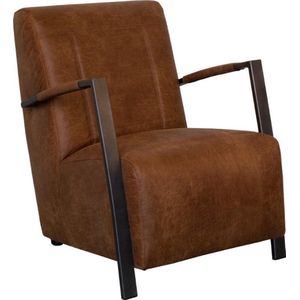 Fauteuil - Rosetta - leer Colorado cognac 03