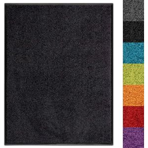 FLOORDIREKT Deurmat Use & Wash - Droogloopmat - Zwart - 120 x 180 cm