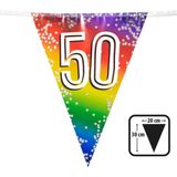 Boland - Folievlaggenlijn '50' Multi - Regenboog - Regenboog