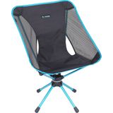 Helinox Swivel Chair Draaistoel - Camping compact/lichtgewicht stoel opvouwbaar - Zwart