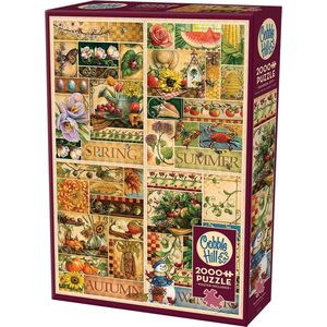 Cobble Hill puzzel 4 Seasons - 2000 stukjes