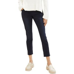 Tom Tailor Dames Chino Broek TAPERED RELAXED comfort/relaxed Blauw Volwassenen