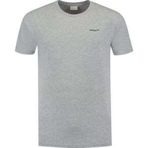 Ballin Amsterdam - Heren Regular fit T-shirts Crewneck SS - Grey - Maat XS
