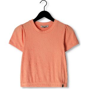 Cars Jeans Mintuu Ls Coral Tops & T-shirts Meisjes - Shirt - Koraal - Maat 176