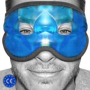 The Hangover Mask - Herbruikbaar Koud Slaapmasker voor Warmte- en Koudetherapie - Oogmaskers voor Donkere Kringen en Wallen