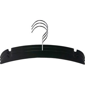 TWF Kledinghanger Hout Zwart (3 stuks)