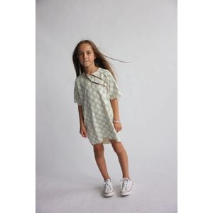 Minikidz Monogram T-Shirt Jurk | Minikid 134-140