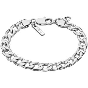 Lotus style LS1934-2/1 - armband - zilverkleurig staal - 21cm