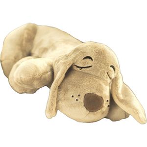 HuggiePup Hartslag knuffel voor een puppy, hond - Hartslag knuffel hond met warmhoud zakje – Warmte knuffel – Heartbeat knuffel Puppy - Pluche