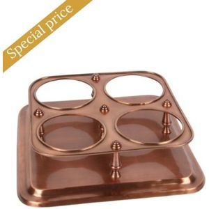 Baroque - Wijnkoeler - Champgane Wijn houder allu 34cm - 8x34x34 - Brass