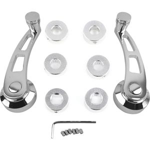 Raam Handvat 2 STUKS Window Crank Handvat Set - Accessoire Ijzer Plating - Vervanging voor Oudere Modellen .