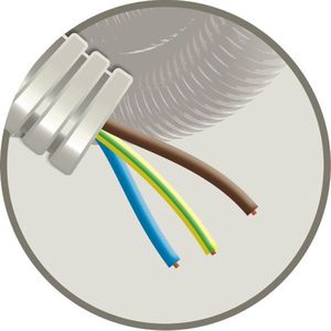 ELFLEX - Voorbedrade buis 16mm - VOB 3G2,5 mm² - 25 m