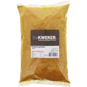 De Kweker - Kurkuma - 1kg