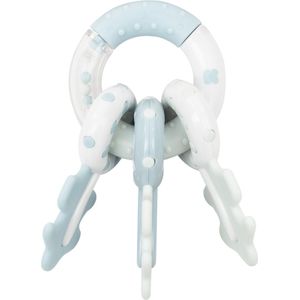 Kikkaboo Bijtring Sleutelhanger Blauw