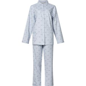 Cocodream Dames Flanel Pyjama print Vos Grijs - maat XL