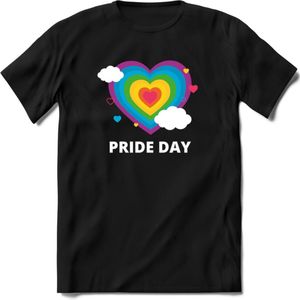 Pride Day | Pride T-Shirt | Grappig LHBTIQ+ / LGBTQ / Gay / Homo / Lesbi Cadeau Shirt | Dames - Heren - Unisex | Tshirt Kleding Kado | - Zwart - XL