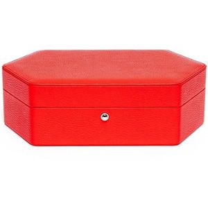 Rapport London - TA42 - Horlogebox voor 3 horloges - Portobello - rood