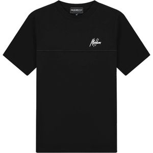 Malelions sport counter t-shirt in de kleur zwart.