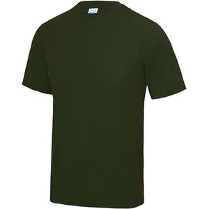 Vegan T-shirt met korte mouwen Cool T 'Combat Green' - S