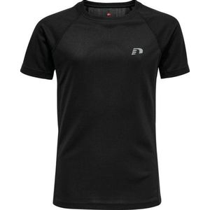 Newline Core Running T-Shirt kinderen - zwart - maat 140