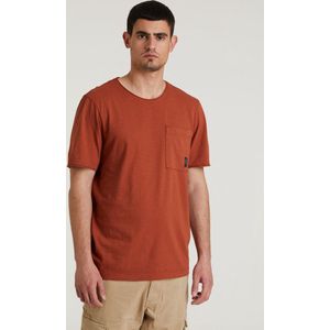 Chasin' T-shirt Eenvoudig T-shirt Ether Rood Maat XL