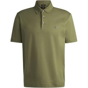 BOSS Parris regular fit heren polo - pique - groen