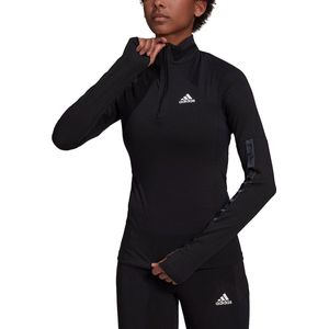 adidas Designed 2 Move Cotton Touch  Sporttrui - Maat M  - Vrouwen - zwart