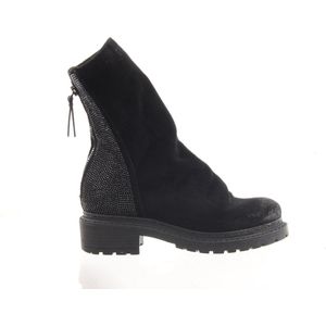 MAURY dames bikerboots - zwart