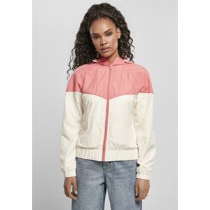 Urban Classics - Arrow Windbreaker jacket - XXL - Roze/Beige