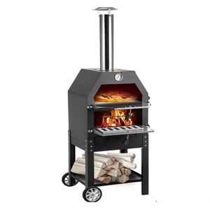 Velox Pizzaoven voor Buiten – Houtgestookte Buitenoven – Oven voor in de Tuin - Pizza BBQ- Barbecue