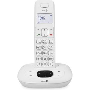 Doro Comfort 1015 - Single DECT telefoon - Antwoordapparaat - Wit
