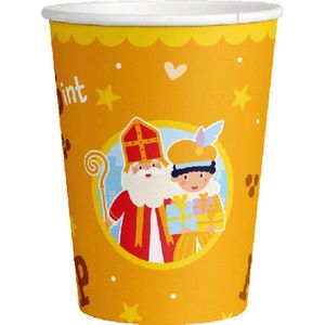 Bekers Sinterklaas 8st - 250ml