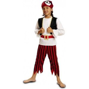Partychimp - Kostuum - Piratenskelet - mt.128