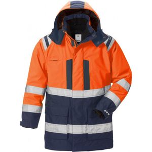 Fristads Hi Vis Airtech® 3-In-1 Parka Klasse 3 4036 Gtt - Hi-Vis oranje/marineblauw - L