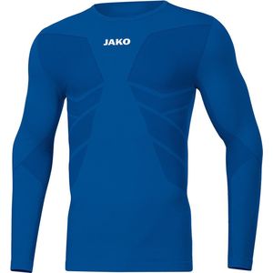 Jako - Longsleeve Comfort Junior - Blauwe Ondershirts-XS