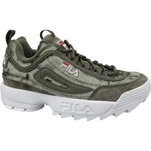 Fila Disruptor S Wmn Low  1010555-50I, Vrouwen, Groen, Sneakers maat: 37 EU