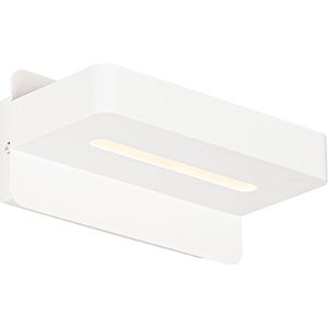 QAZQA ted - Moderne LED Wandlamp voor binnen - 1 lichts - D 140 mm - Wit - Woonkamer | Slaapkamer | Keuken