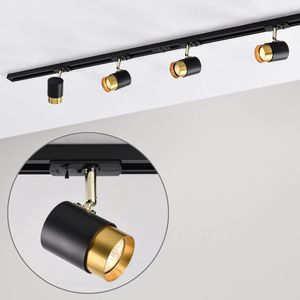 Modern 1-fase railsysteem van 1,5 meter met Lexi spots - spots op rail